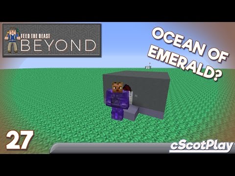 FTB Beyond w/ cScot – Ep 27 : RFTools Dimensions – Endless Emeralds