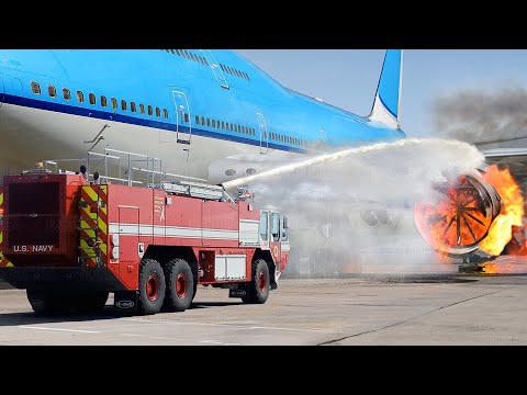 Behind the Powerful Technology Inside Firefighting Airport Fire Trucks