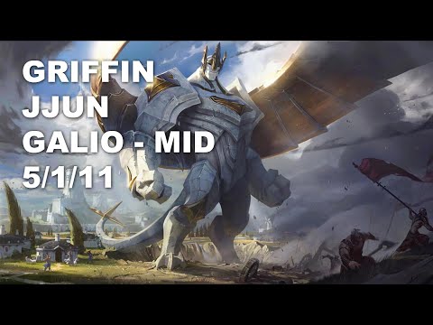 Griffin jjun Mid Galio vs Gangplank - KR Grandmaster Patch 10.8