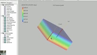 3D simulation with reveal(IPM) of an oil and gas reservoir
