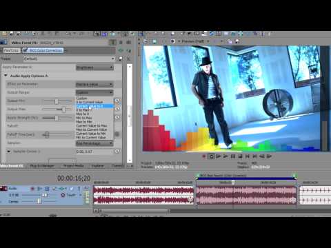 Create Audio-Driven Effects in Sony Vegas Pro with Beat Reactor