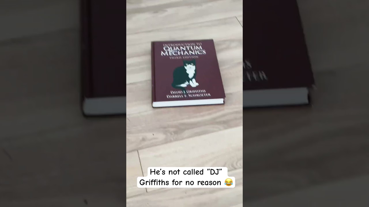 Which is your favorite Griffiths textbook? #physics #quantum  #particlephysics #electrodynamics