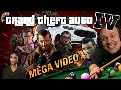 RÄJÄHDYKSIÄ, DRAAMAA ja BILJARDIA (GTA IV megavideo)