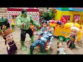 Hulk VS Thor Man Fight Videos Barbie Mini Cooking