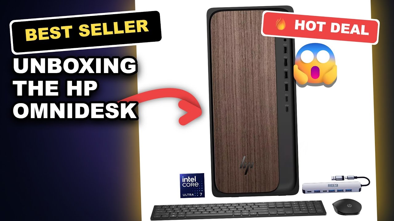 Unboxing the HP OmniDesk Desktop: Worth the Investment for Productivity