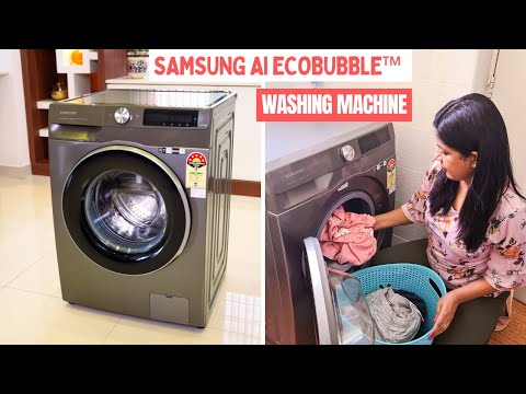 Thumbnail for Samsung AI Ecobubble™ Washing Machine | Best and Intelligent Front Load Washing Machine