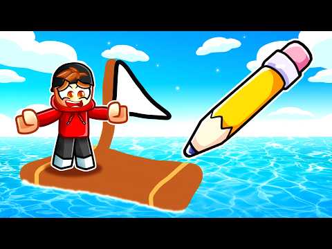Roblox DRAW A BOAT to ESCAPE!