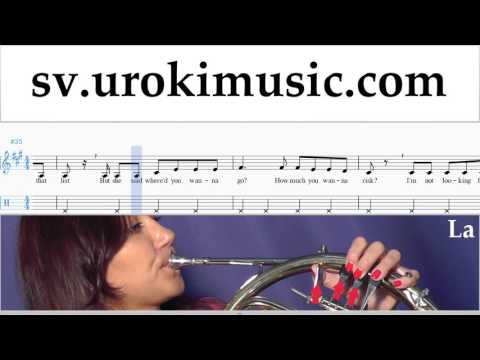 Lär Dig Spela Valthorn The Chainsmokers & Coldplay - Something Just Like This Tabs Nybörjare Del 2