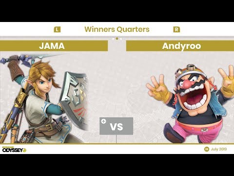 Super Smash Odyssey 7 - Winners Quarters - FRKS | JAMA vs Andyroo