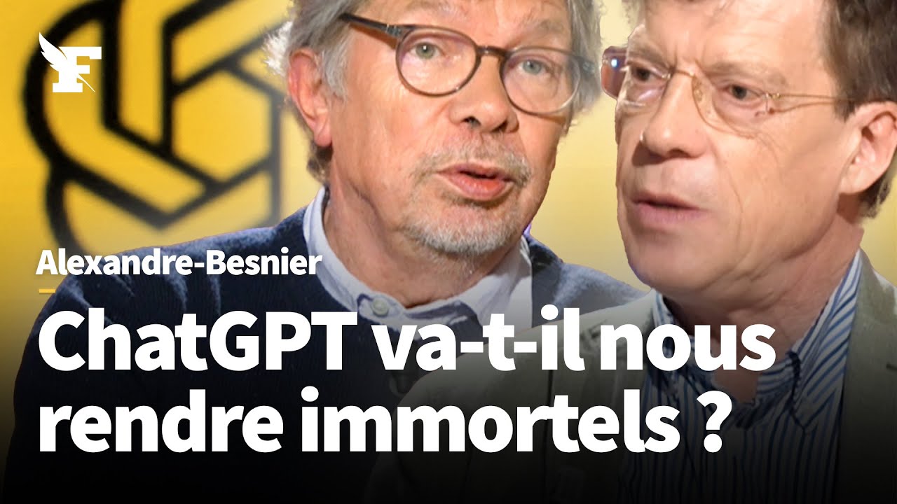 ChatGPT, Gemini, Bard... Quel avenir pour l'IA ? Laurent Alexandre face à Jean-Michel Besnier