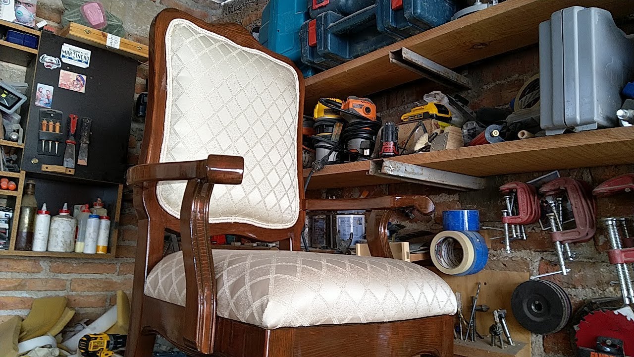 De silla a sillón (tapizado)