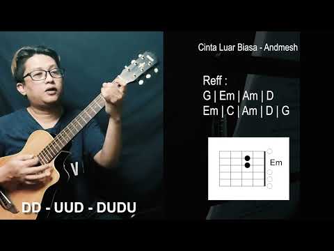 Kunci Gitar Cinta Luar Biasa - Andmesh Mudah untuk Pemula