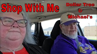 Shop With Me @ Dollar Tree & Michael's * My Crafty Haul 