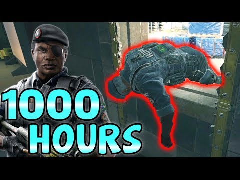What 1000 HOURS of CAPITAO Experience Looks Like - Rainbow Six Siege
