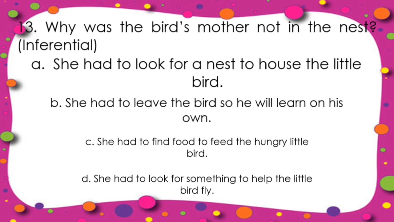 Phil-IRI Group Screening Tests in English 4