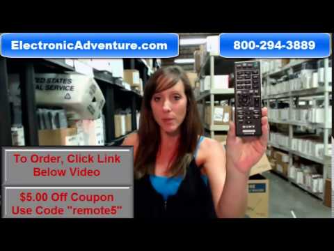 Original Sony RM-AMU186 Coupon $5 Off Music System Remote Control (RMAMU186)(A1970521A)