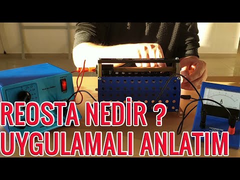 REOSTA nedir ? Uygulamalı anlatım