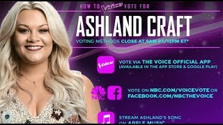 Ashland Craft Talks About The Voice Experience