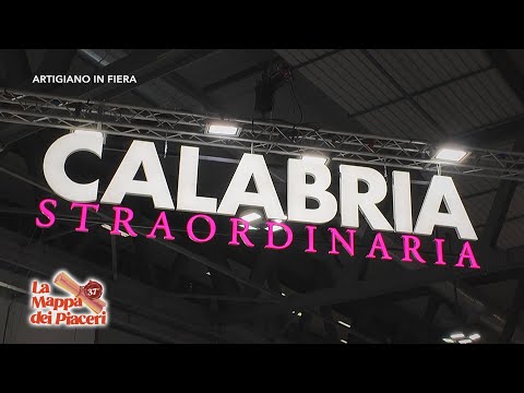 MAPPA DEI PIACERI PUNTATA 135 SPECIALE ARTIGIANO IN FIERA MILAN EDIZIONE 2025 ARSAC REGIONE CALABRIA