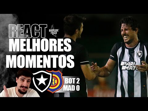 MELHORES MOMENTOS BOTAFOGO 2 X 0 MADUREIRA | CORTE DA LIVE BRAUNEFOGO