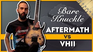 Video thumbnail for Bare Knuckle VHII VS AFTERMATH Demo & Comparison w/ Solar Guitar | Bridge Pickup Shootout by Gabriel Moreira