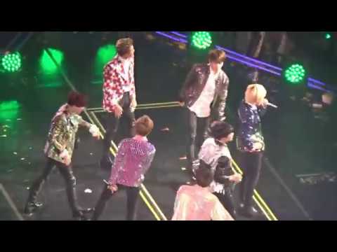 180929 Boyz with Fun+Attack on Bangtan+Fire+Baepsae+Dope - BTS 방탄소년단 in Newark Fancam