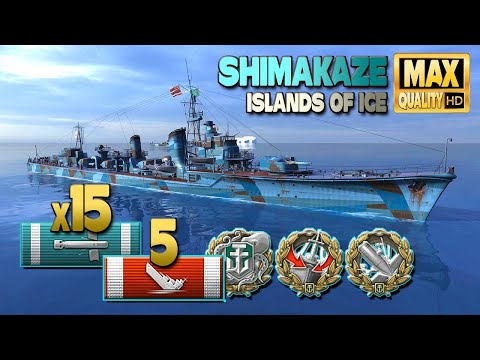 Destroyer Shimakaze: 8km torpedos in the epicenter - World of Warships