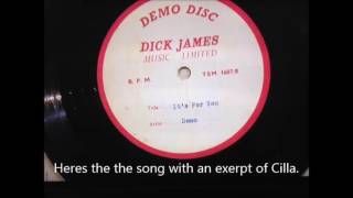 Beatles Paul McCartney Rare Find  &quot;It&#39;s for you&quot; Demo Excerpt.