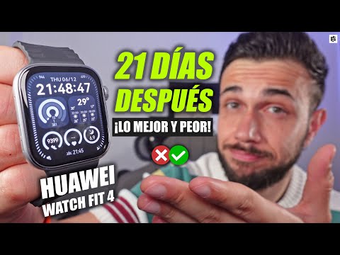 Es MUY TOP!🔥HUAWEI WATCH FIT 4 REVIEW tras 21 DÍAS de USO