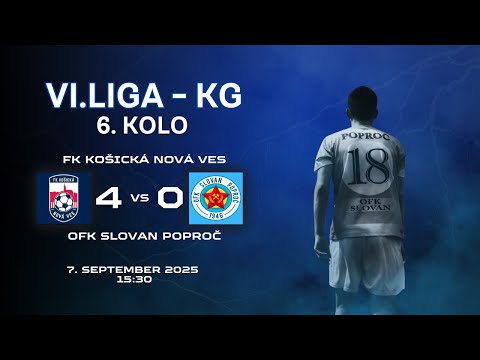 FK Košická Nová Ves - OFK Slovan Poproč 4:0