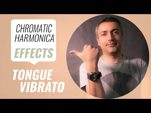Harmonica FX Club 9 - Chromatic Harmonica "Tongue Vibrato" Effect - Elias Dejahang