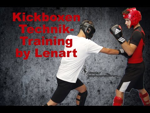 Kickboxen Techniktraining Express Boxen Roundhouse Jab Punch by Lennart