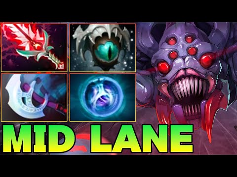20 Kills Broodmother Dota 2 !! Broodmother Dota 2 Mid Lane Carry Gameplay Guide 7.40