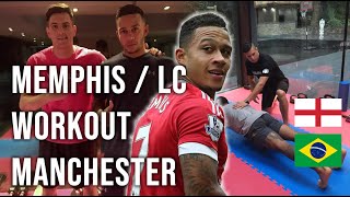 Memphis Depay and LC part 1 - Workout - Lifestyle in Manchester