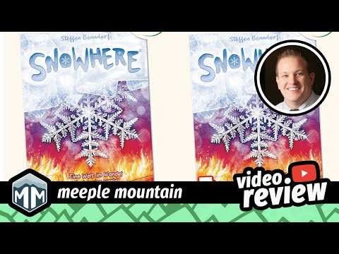 Snowhere - How to Play & Review - Boardgame Brody