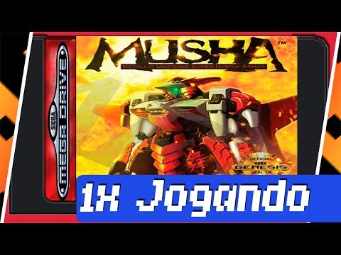 1x Jogando Megadrive -  M.U.S.H.A.