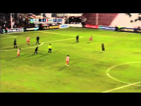 Lo tuvo Gotti. Instituto 0 - Los Andes 0. Fecha 22. Primera B Nacional 2015. FPT.