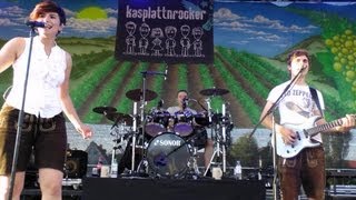 preview picture of video 'Kasplattenrocker beim Altmain-Weinfest in Sand am Main 2013'