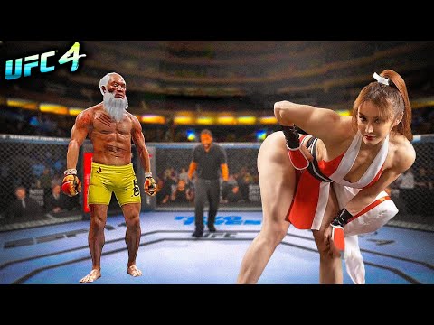 Old Bruce Lee vs. Yuan Heron (EA sports UFC 4)