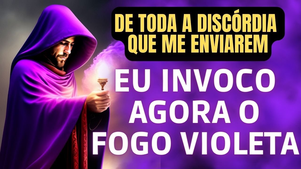 💜 VIOLET FLAME - SAINT GERMAIN - TREAT AND REMOVE NEGATIVE ENERGIES