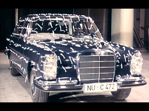 Mercedes Benz 250S 250SE (W108) Rare Development Film & Footage (English Subtitles)