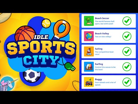 Sports City Tycoon: Idle Game All Stadiums gameplay - YouTube