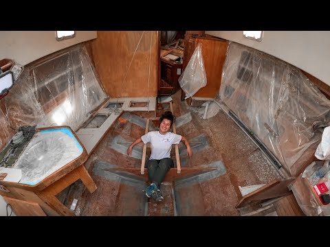 Would You Buy a Boat Knowing that 30% of it is Rotten? WE DID! (Boat Refit) | SAILING SEABIRD Ep. 56