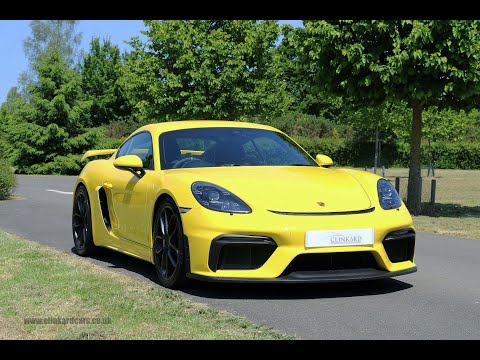 Porsche 718 Cayman GT4 PDK Video