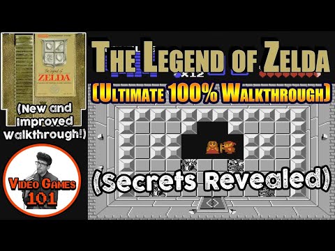 The Legend of Zelda NES Walkthrough | 100% Guide | Video Games 101