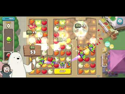 We Bare Bears Match3 Repairs Level 1069 - No Boosters