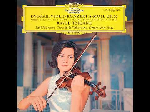 Ravel: Tzigane, Rhapsodie de concert, M. 76 - Edith Peinemann, Peter Maag, Czech Philharmonic Orch.