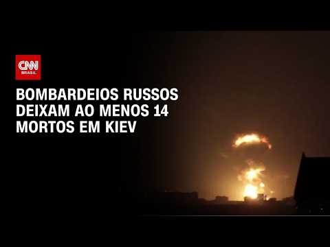 Ataque russo em grande escala deixa ao menos 14 mortos em Kiev | CNN NOVO DIA