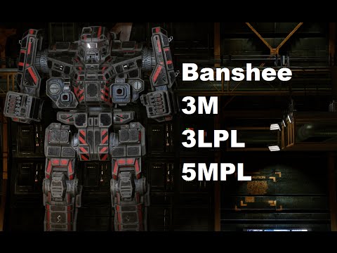 MechWarrior Online : BNC-3M "Max Output" (3x LPLas, 5x MPLas, XL400)
