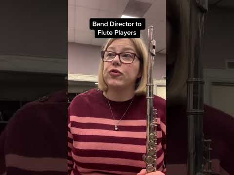 Who hurt you flutes? #band #banddirector #flutes #flute #fluteplayers #schoolband